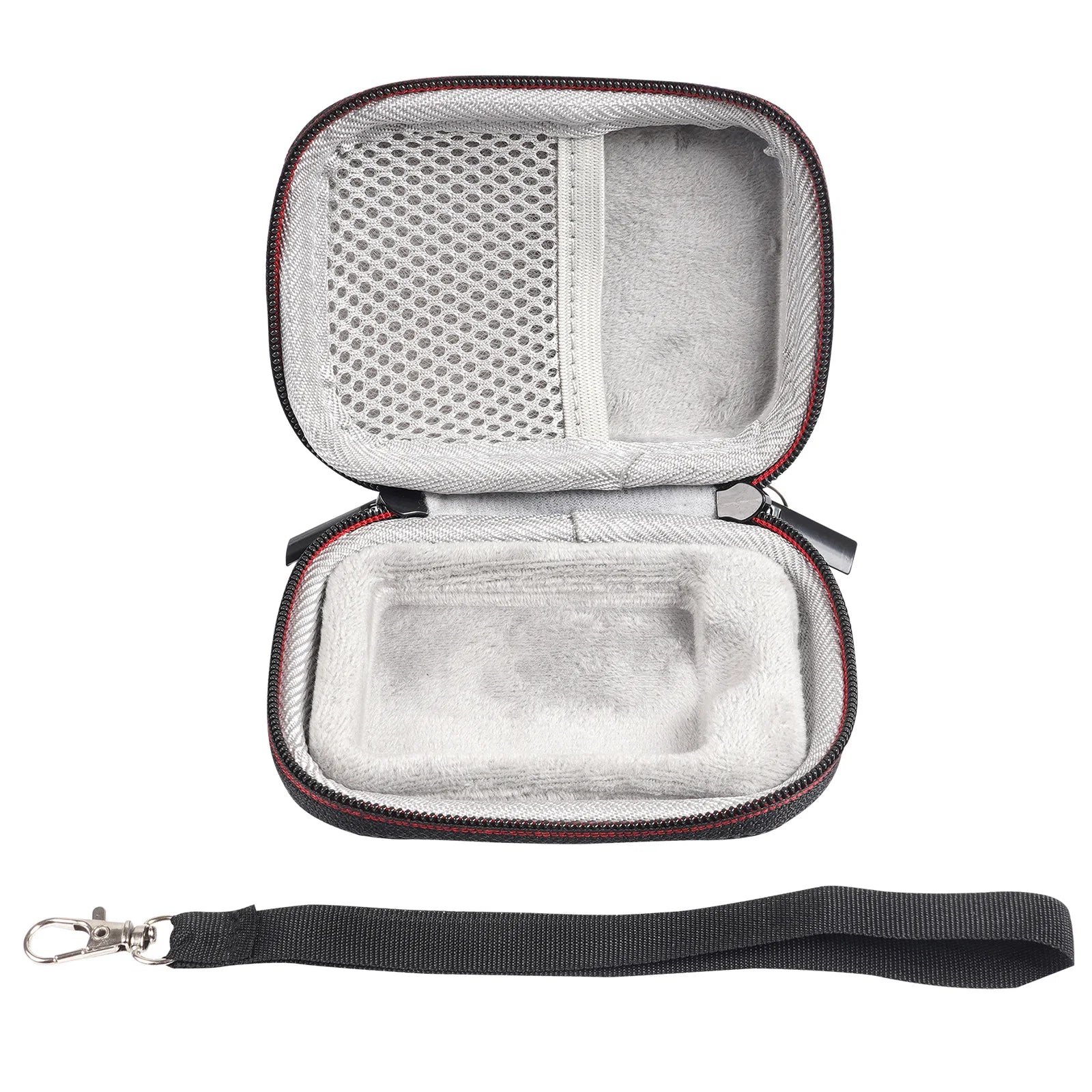 Portable External Solid State Drives Shockproof Storage Travel Bag Zpaxo black