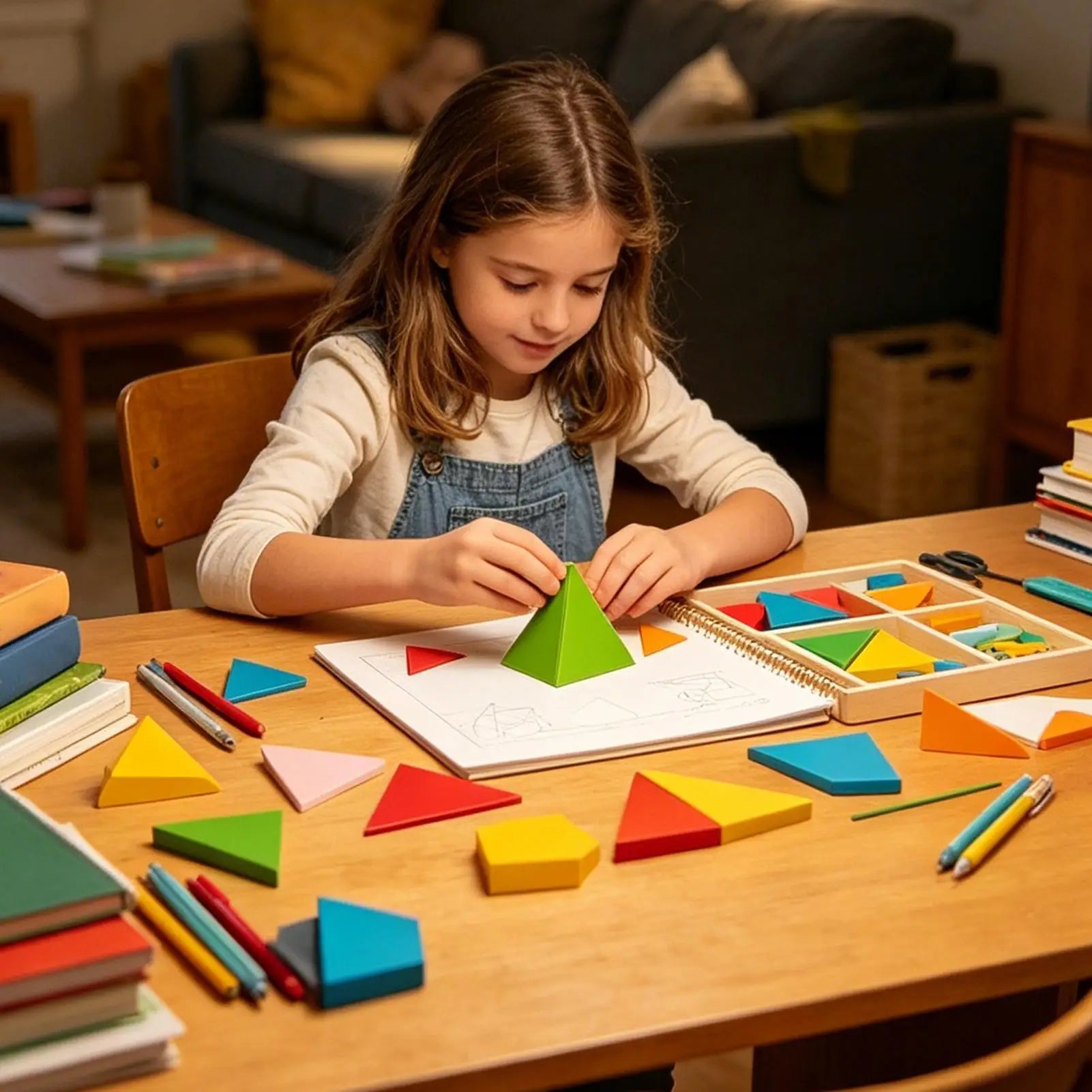 Shapes Preschool Learning Book Activity Educational Workbook