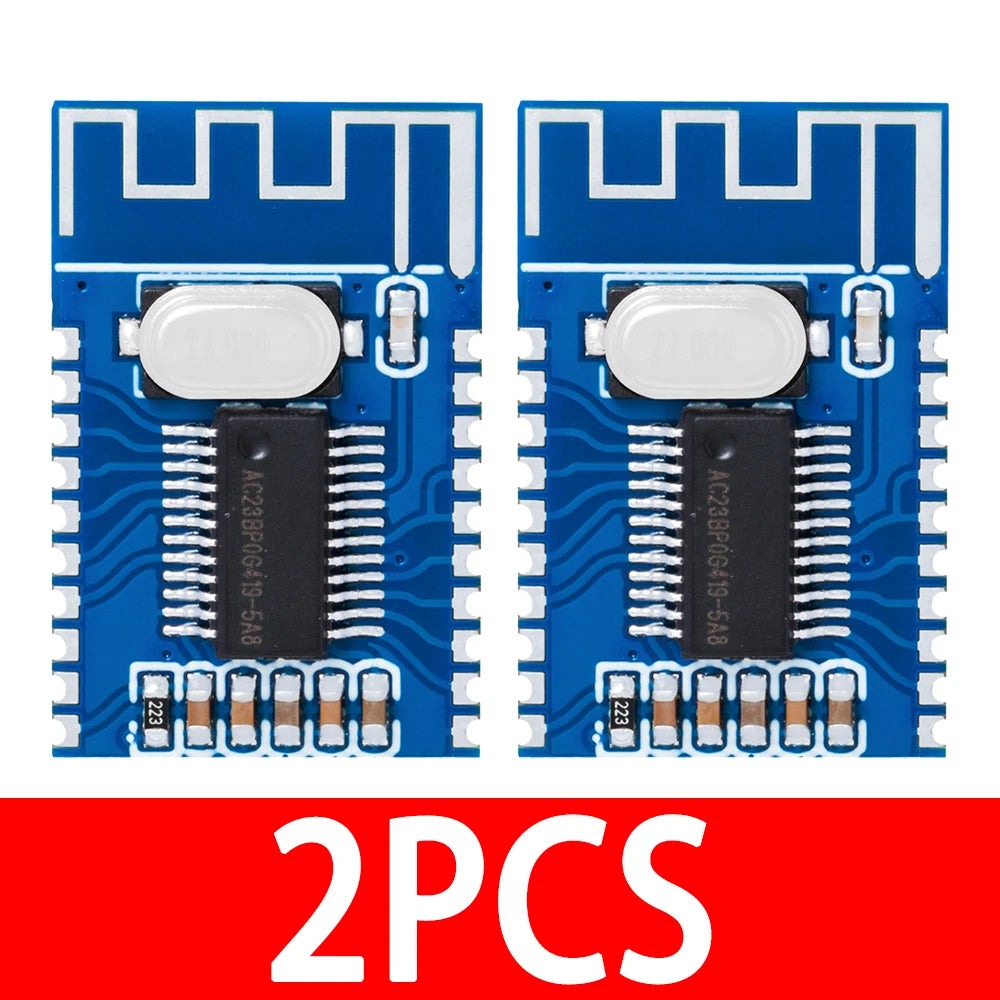 1~5PCS Bluetooth Audio Receiver Module Wireless Bluetooth 5.0 Circuit Receiver Board Stereo Zpaxo 2PCS