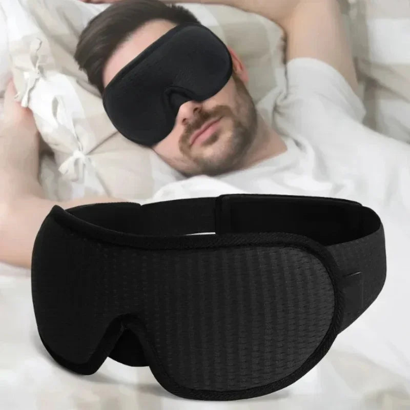 Night Breathable Blindfold Sleepmasker 3D Sleeping Mask 100 Blockout