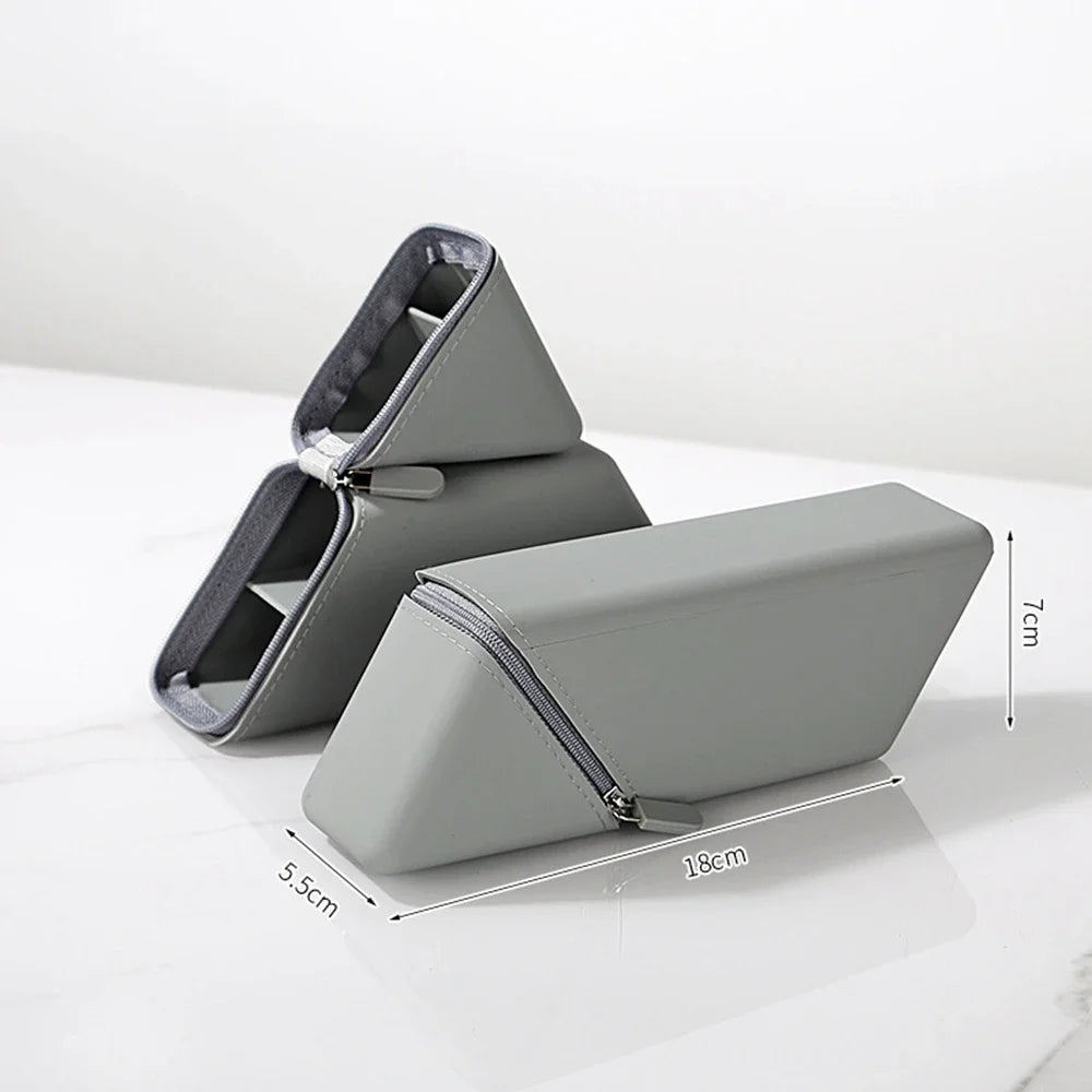 Stylish Silicone Pen Holder-Foldable Desktop Organizer for Office & Study,Multi-Purpose Stationery Cup,Perfect Gift for Students Zpaxo