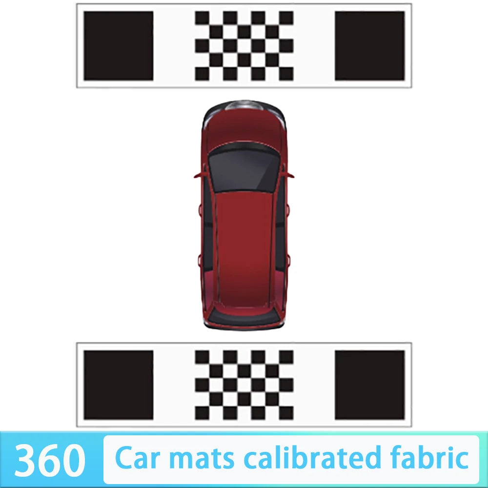 Car Camera Correction Calibra DVD Debugging Cloth 360 Degree Surround