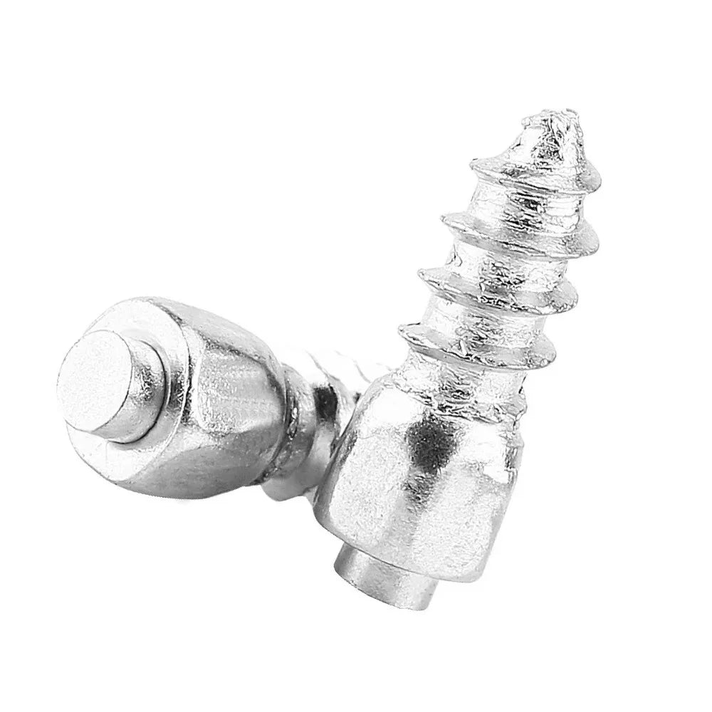 50-Pack Snow Tire Studs 4x9mm & 4x12mm – Stainless Steel Snow Tire Studs Zpaxo