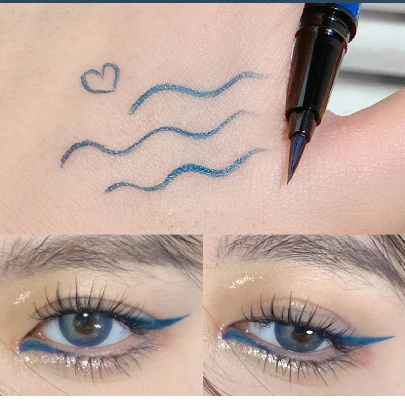 Professional Fast Dry Smooth Waterproof Eyeliner Pencils Eyes Brown