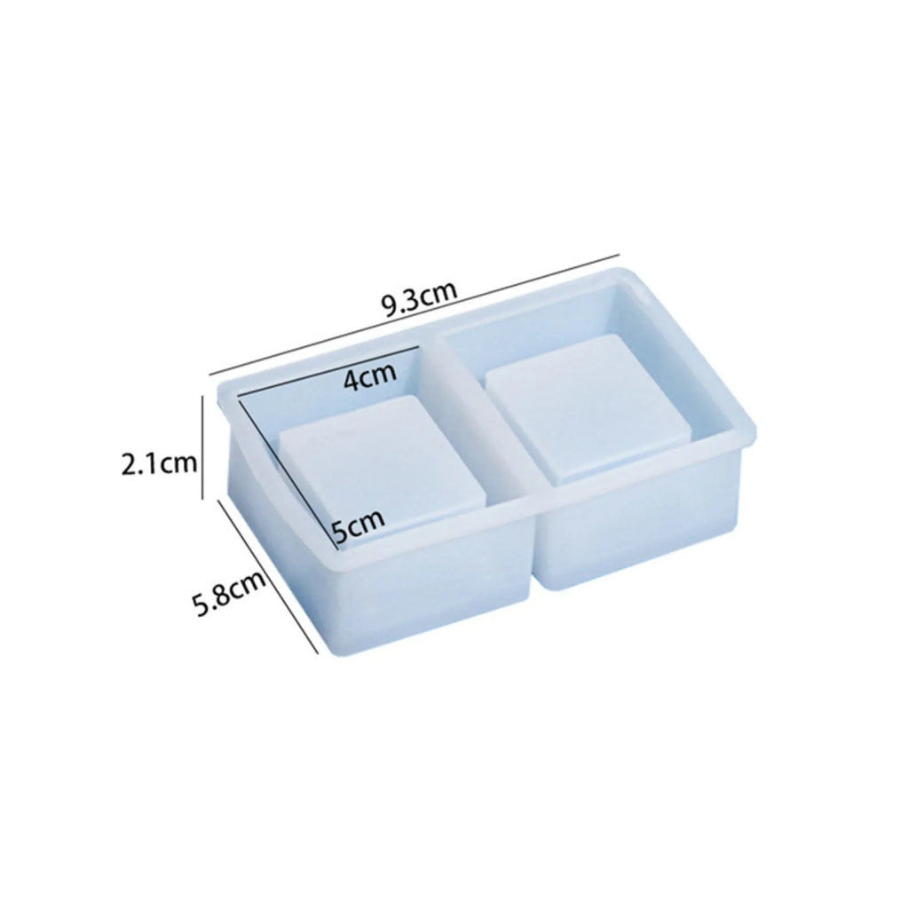 Diamond Ring Box Silicone Mold Square Display Storage Making Tool DIY