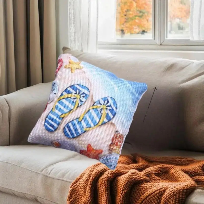 3-pack Sea Beach Pillow Miniatures Dollhouse Perfect Summer Ornaments Zpaxo