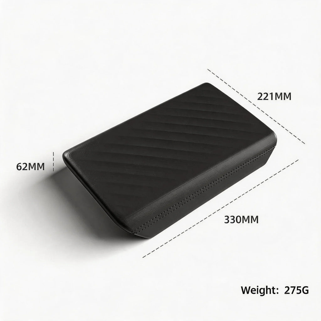Tesla Model 3 Highland TPE Armrest Cover – Non-Slip 2024–2026