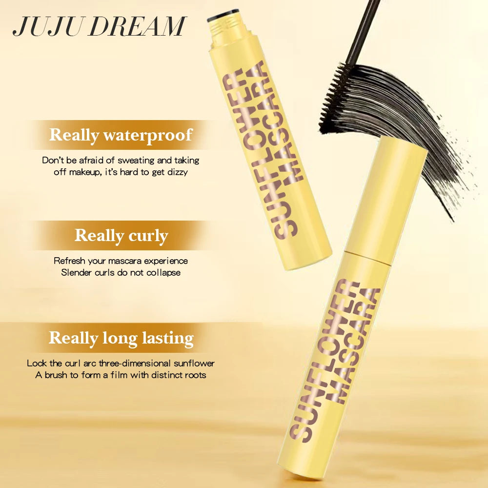 Christmas & Halloween Mascara, 4D Curling Volume, Waterproof, Smudge-Proof, Long-Lasting, Easy to Apply Zpaxo