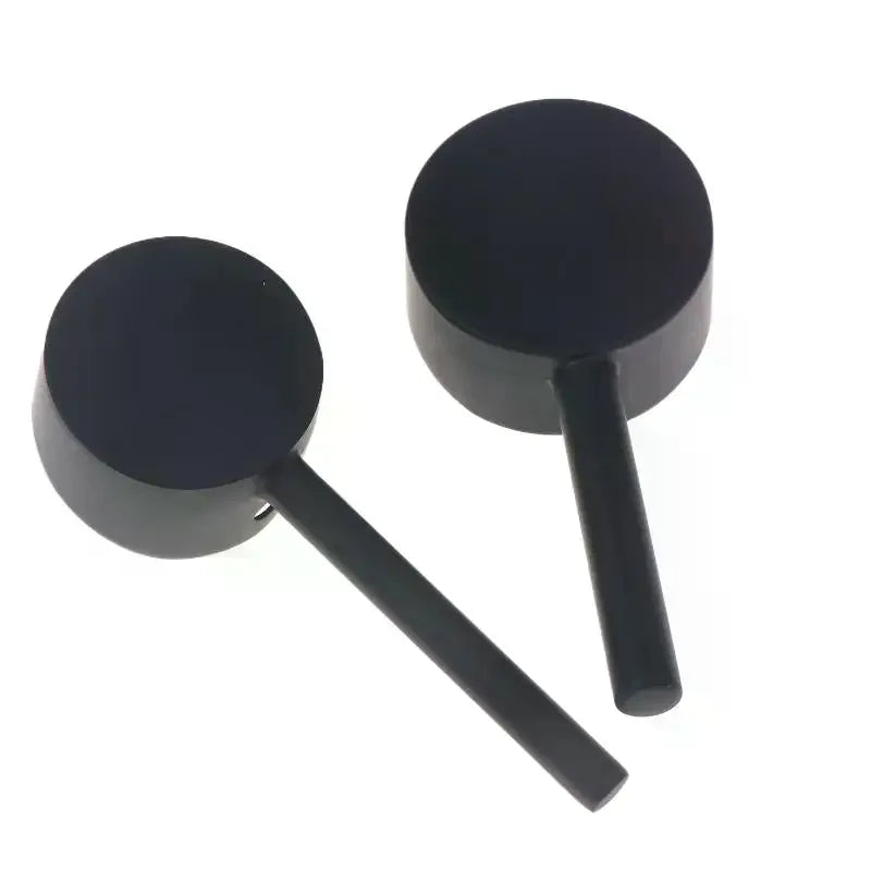 Bathroom Replacement Faucet Handle Plated Taps Accessories For Size 35 / 40 Cartridge Spool Faucet Handle Zpaxo