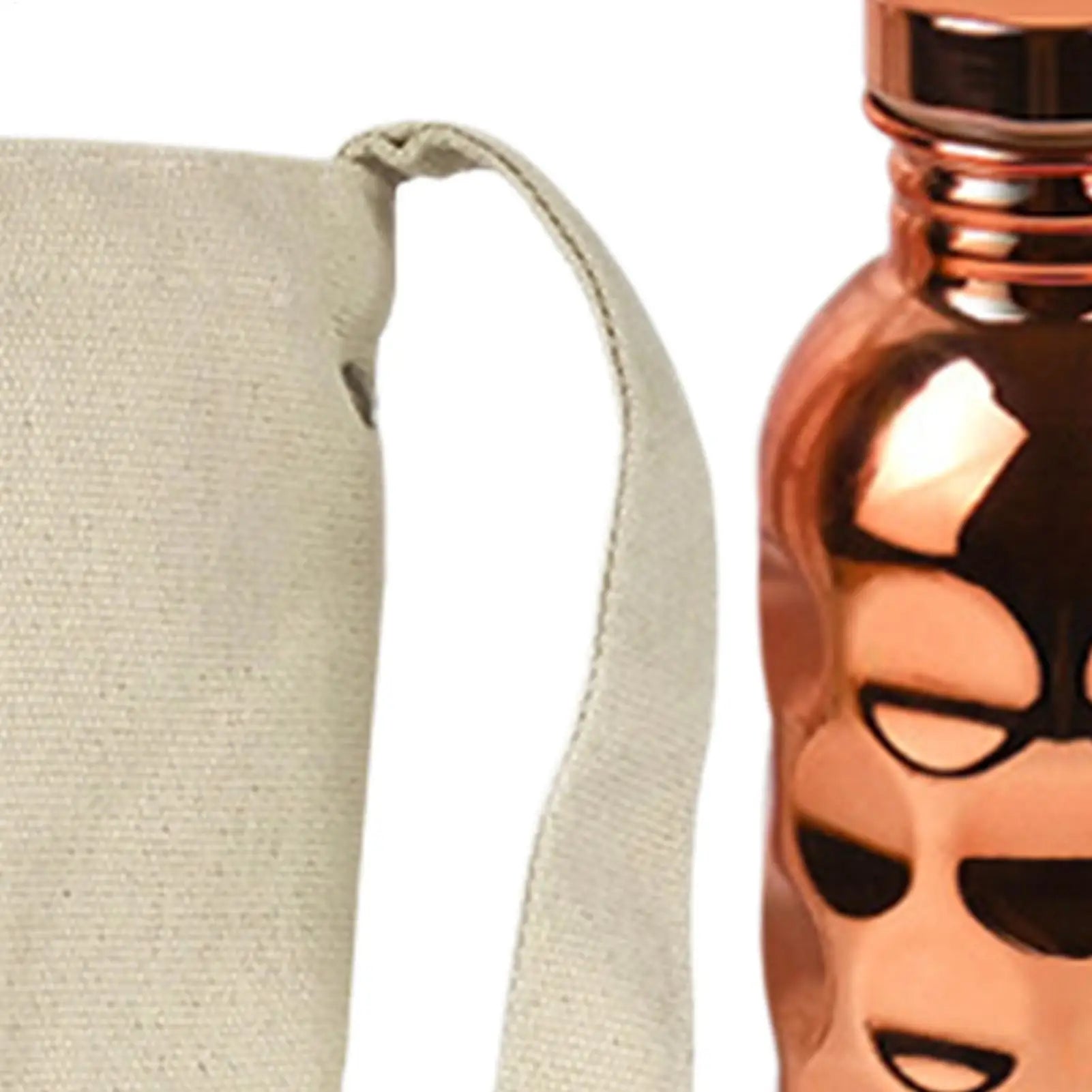 1000ml Copper Water Bottle – Leakproof Hammer Pattern Sports Jug Copper Water Bottle Zpaxo