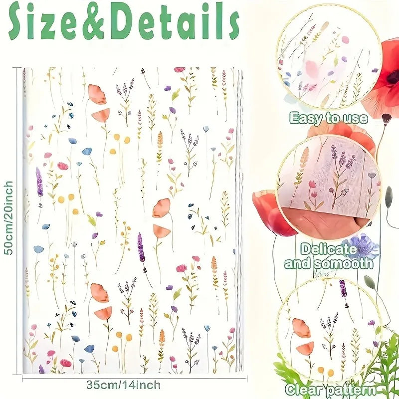 10 20 Sheets Lavender Tissue Paper Crafts Wrap 14x20 Inch