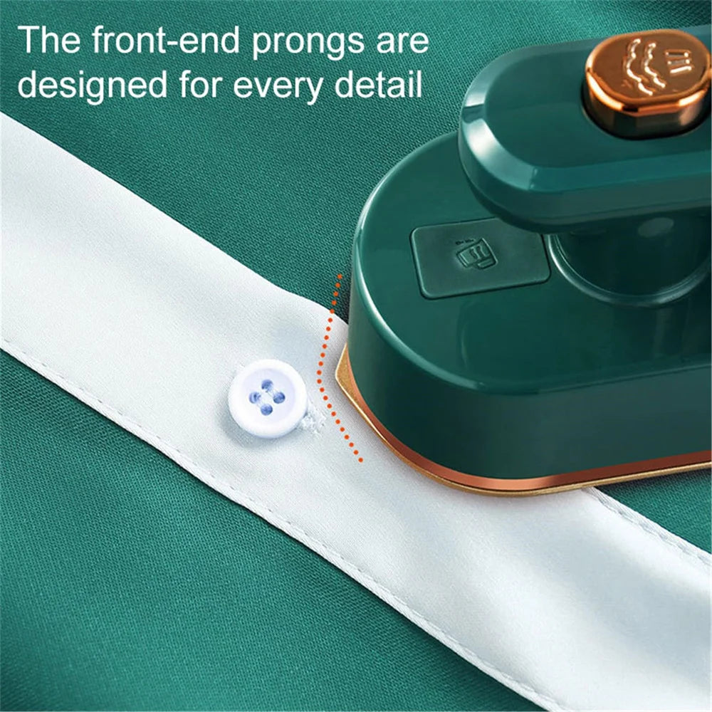 Portable Handheld Mini Garment Steamer Electric Foldable Steam Iron for Clothes Home Travel Wet/Dry Ironing Machine Zpaxo