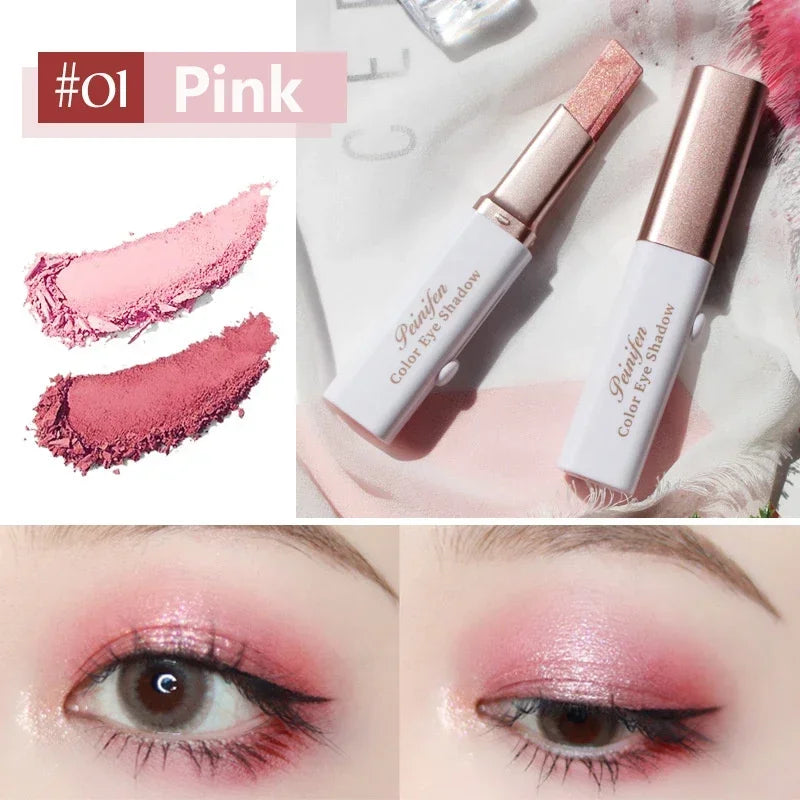 1 Pearly Glitter Highlighter Eyeshadow Stick Waterproof Long Lasting