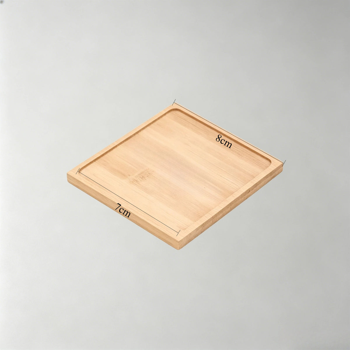 Eco-friendly Premium Flower Pot Saucer Durable Accessory Tray Small Tray Coffee Tea Cup Mat Kitchen Accessories Gift Idea Zpaxo square