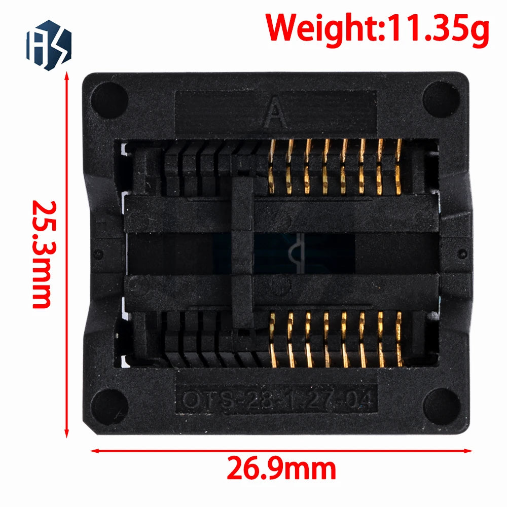SOP8/SOP14/SOP16/SOP20/SOP28/TSSOP8/TSSOP16/TSSOP20/TSSOP28 TO DIP programmer adapter socket 150MIL 208MIL 300MIL 173MIL DIP8 28 Zpaxo