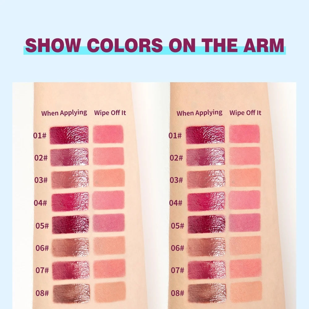 Crystal Lip Gloss Mirror Watery Lip Glaze Long Lasting Moisturizing Lip Balm Plumping Gloss Oil Hydrating Lips Tint Makeup Zpaxo