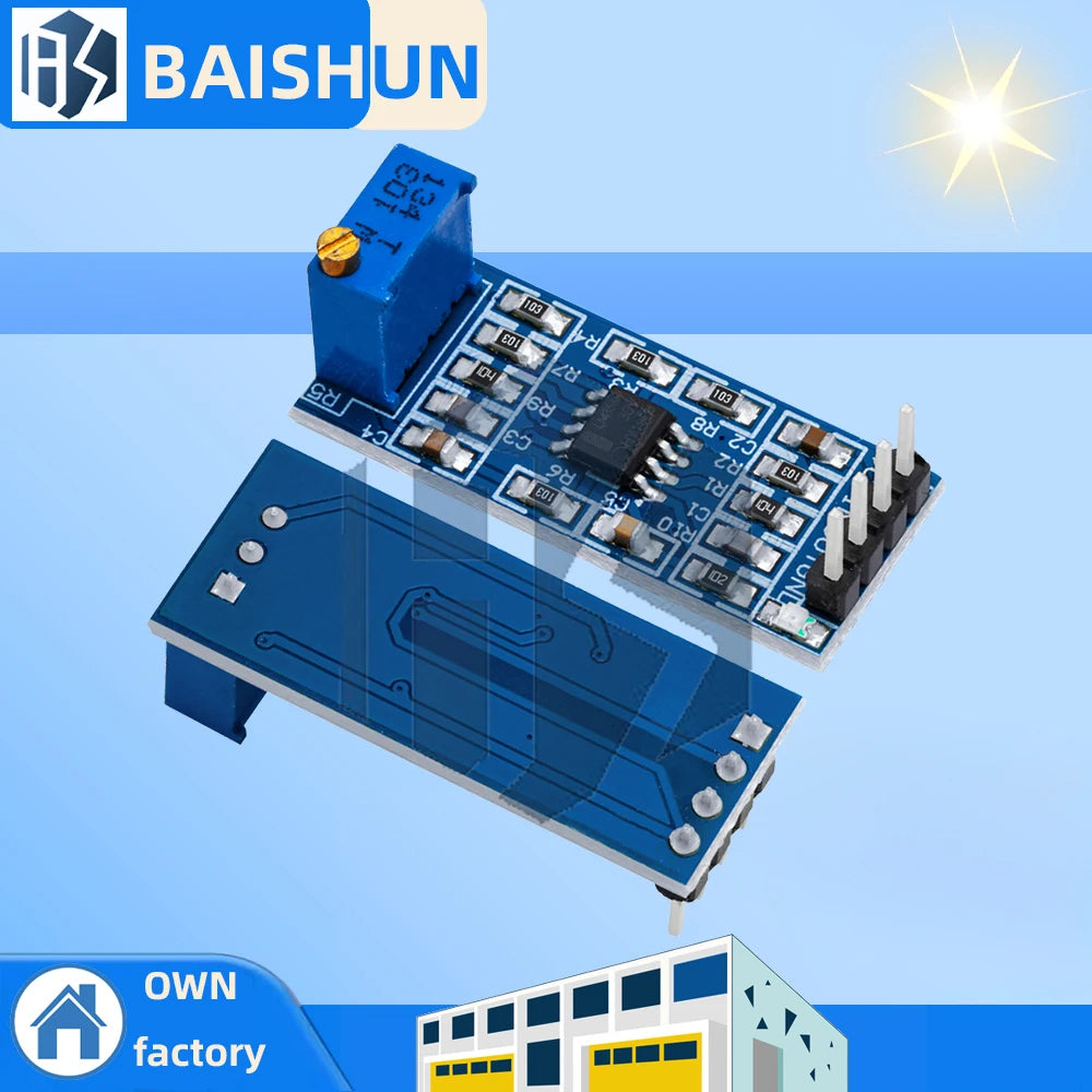 LM358 100 Times Signal Amplification Amplifier Gain Operational Zpaxo