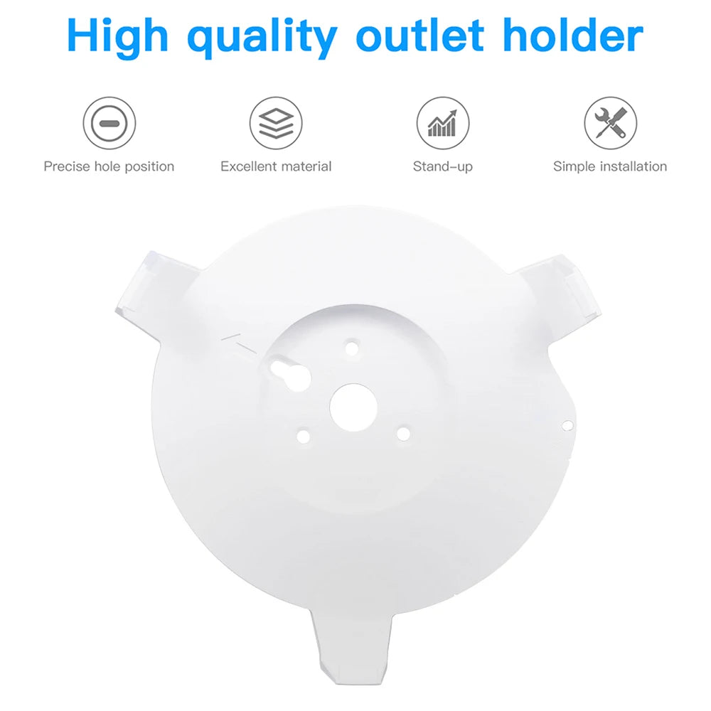 Wall Mount for TP-Link Deco M9 Plus Whole Home Mesh WiFi System Sturdy Bracket Holder Space Saving TP-Link Router Holder Zpaxo