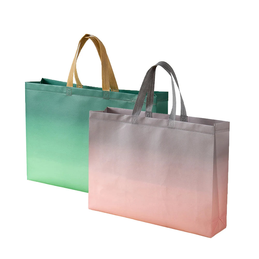 Reusable Non-Woven Tote Bag – Foldable Large Grocery Shopper
