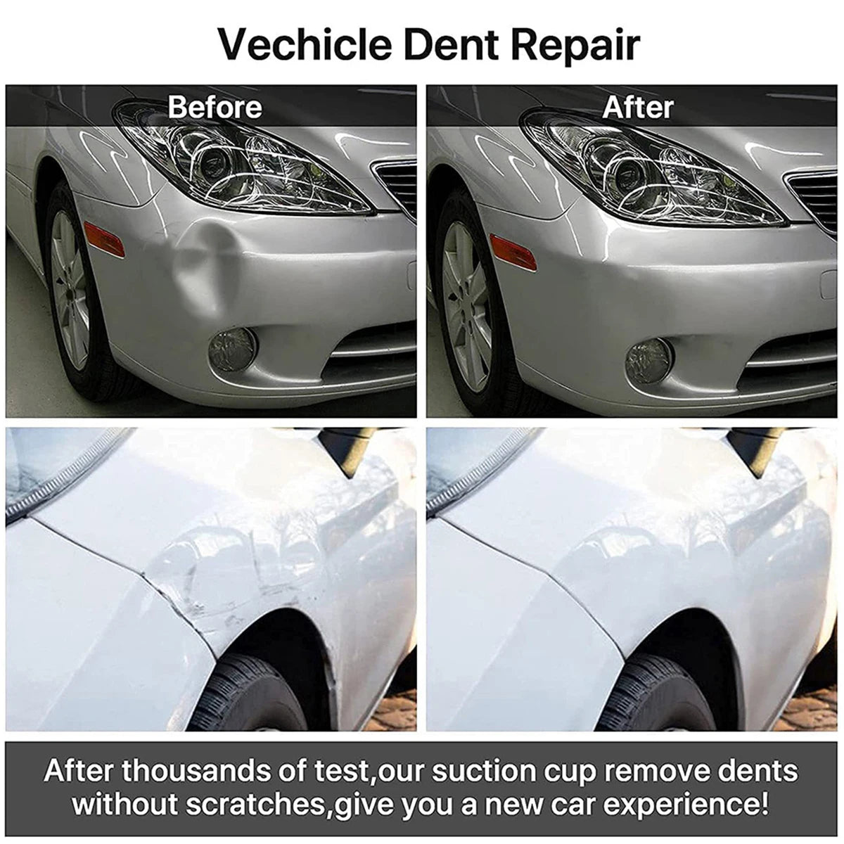 Portable Suction Cup Handle Dent Puller Lifter Car Repair Tool Powerful Auto Small Remover Vehicle Dent Sucker Ventosa a Vacuo Zpaxo