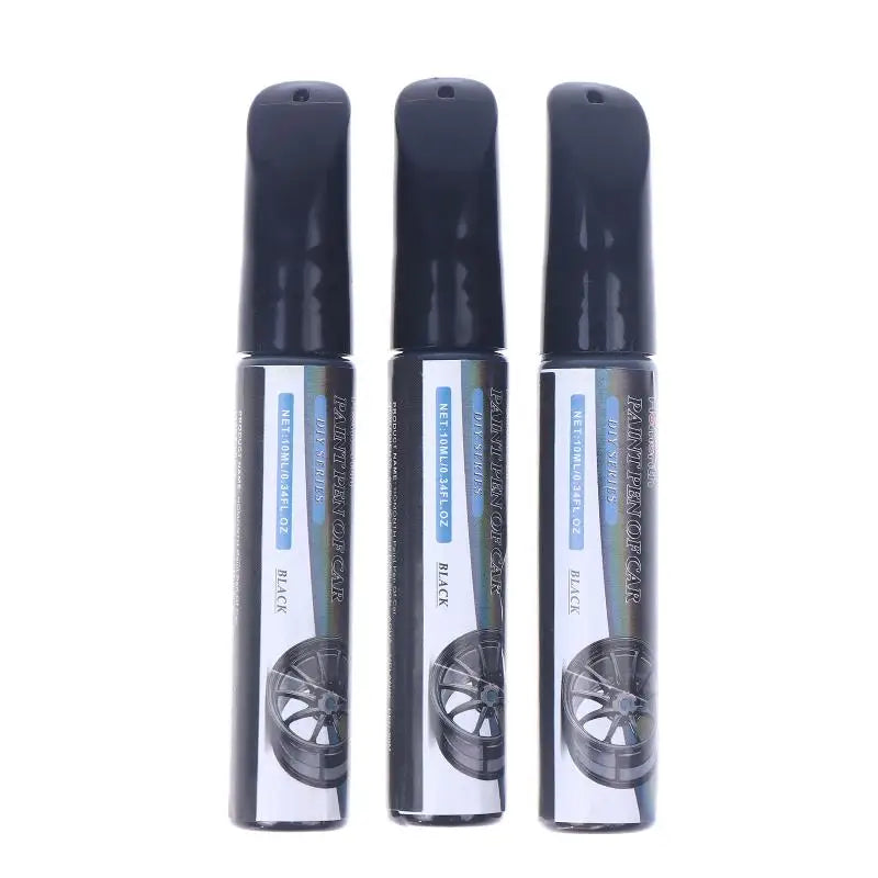 Black Wheel Scratch Touch-Up Pen 3-Pack | Car Rim Repair Kit