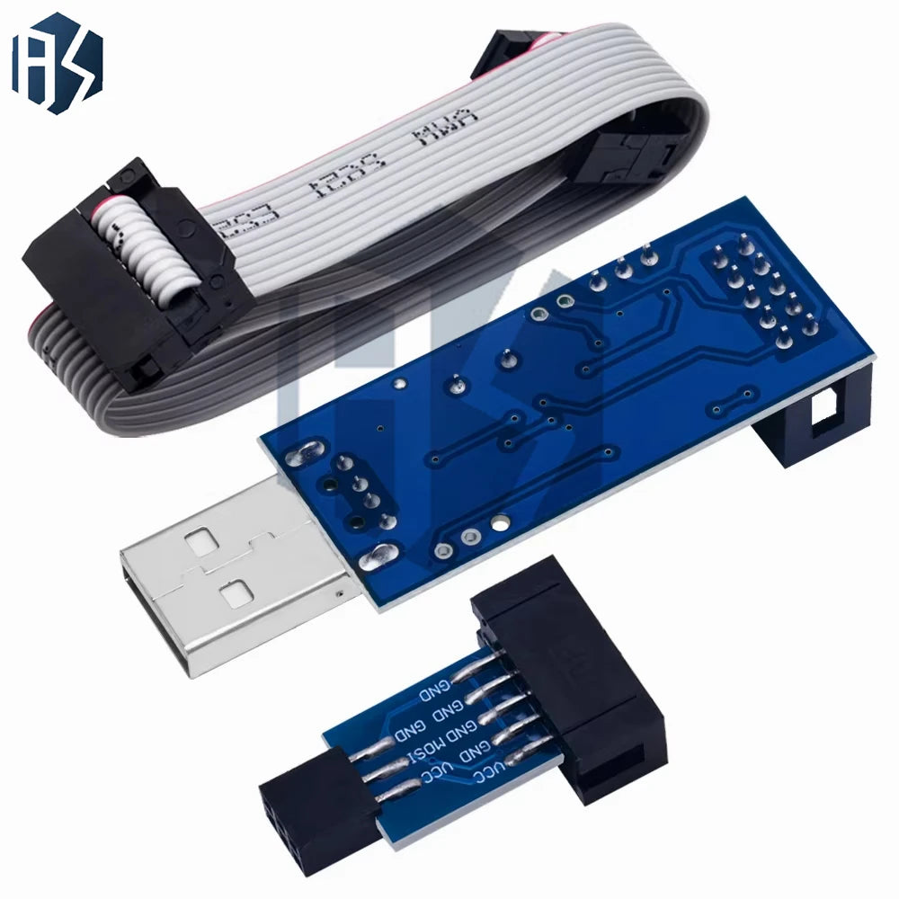 USBASP USBISP AVR Programmer USB ISP ASP ATMEGA8 ATMEGA128 Support Zpaxo
