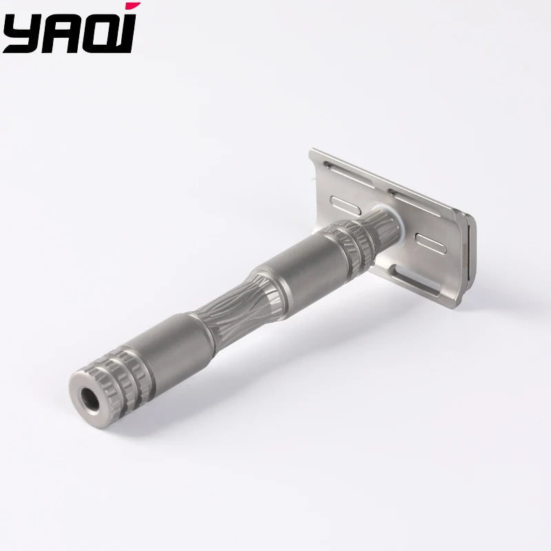YAQI Ghost Safety Razor – 316 Stainless Steel Smooth Shave Safety Razor Zpaxo