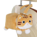 Cartoon Plush Cat Napkin Box Shape Reusable Car Seat Tissue Fluffy Zpaxo Style 4