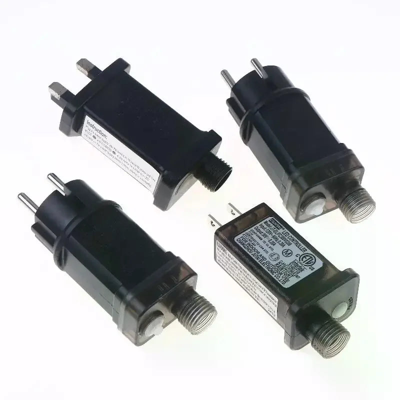 EU UK US Plug Switch Adapter Waterproof Laser Lighting Power Supply Zpaxo
