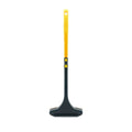 Retractable Window Screen Cleaning Brush Ergonomic Wet and Dry Multifunctional Screen Brush Scraper Brus Kitchen Screen Cleaner Zpaxo Yellow