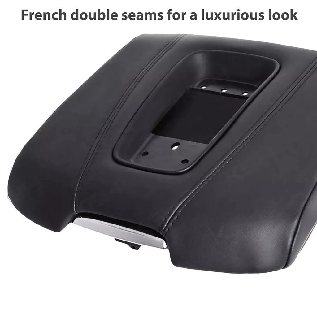 Center Console Lid Armrest Leather Cover Skin Trim Cadillac Escalade