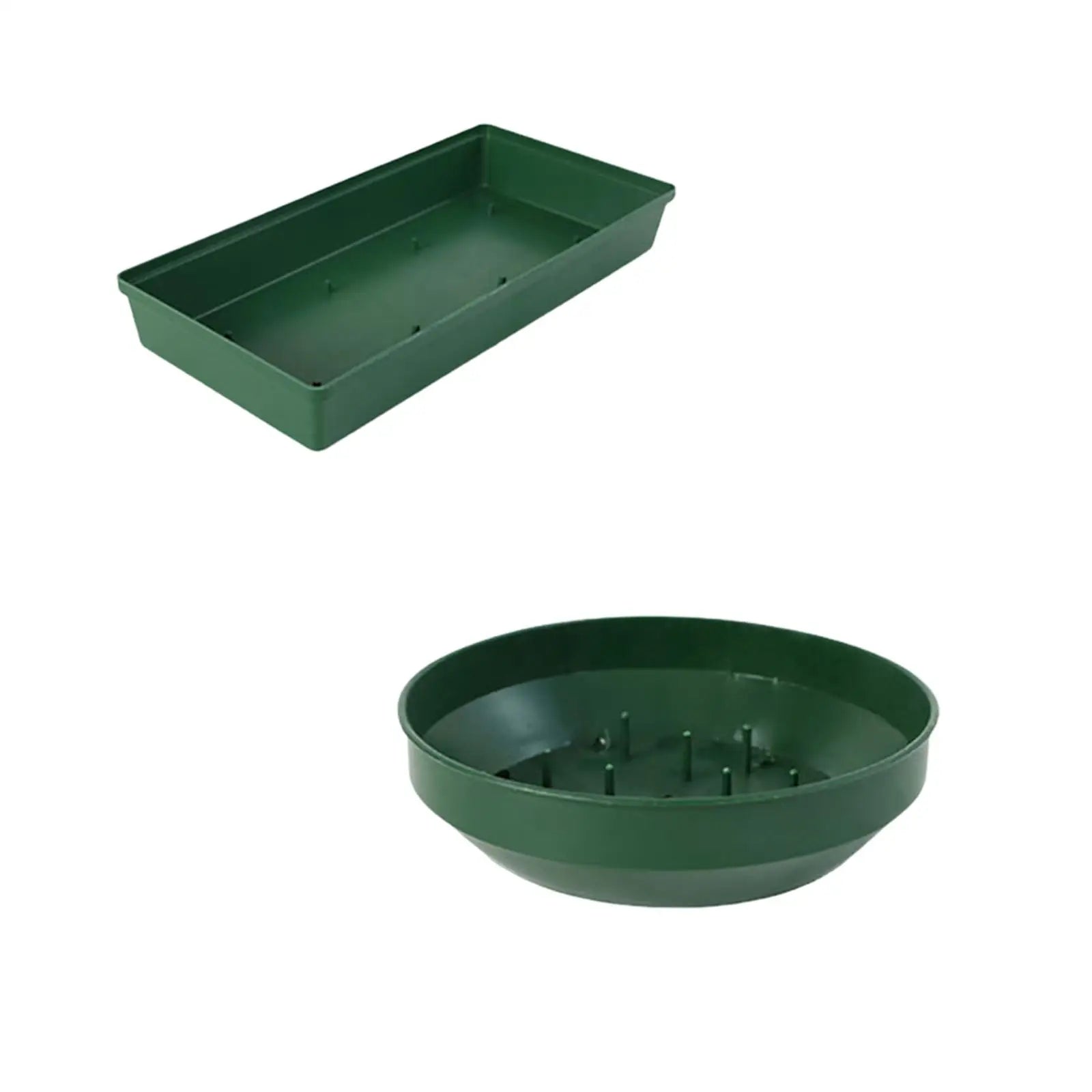 Floral Bowl PP Florist Decorative Bowls Flower Arrangement Container for Desk Living Room Party Decor Decorating Photo Props Zpaxo
