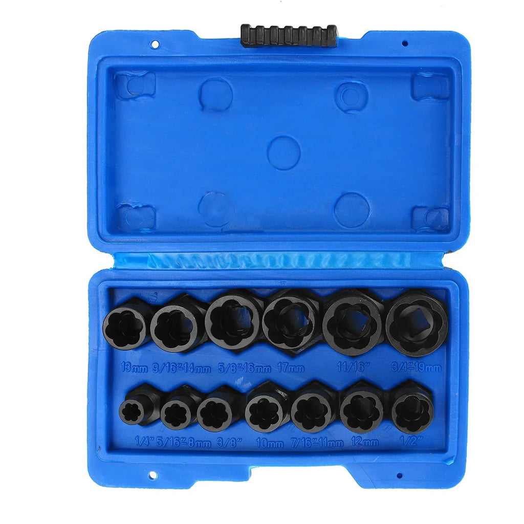 10 Impact Damaged Bolt Nut Remover Extractor Socket Tool Removal