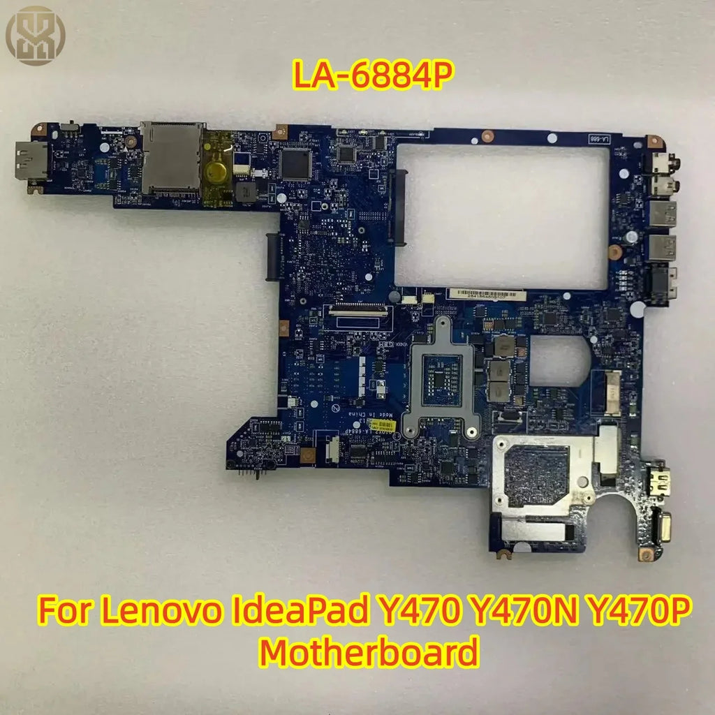 Lenovo Ideapad Y470 Y470N Y470P Motherboard LA-6884P Rev1 0 Mainboard