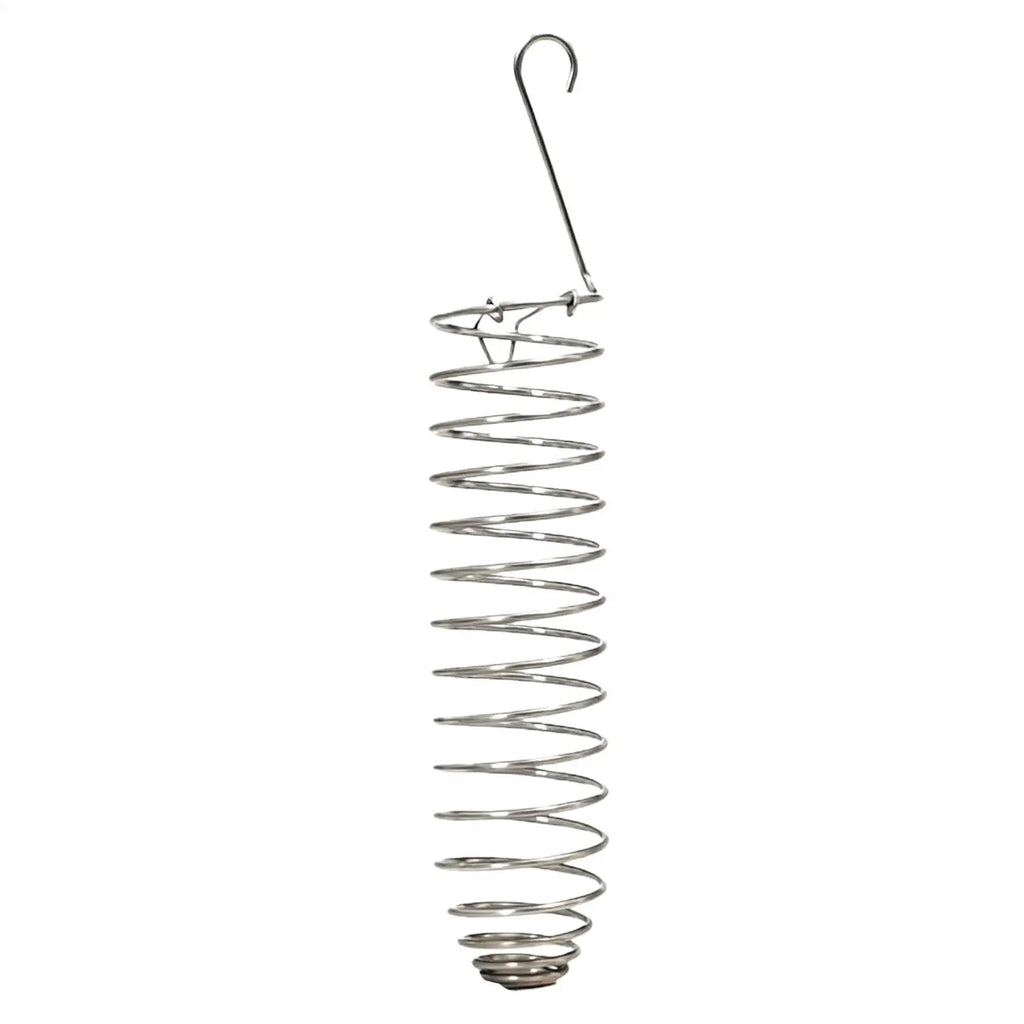 Stainless Steel Spiral Parrot Forager Feeder – Fruit & Veggie Basket Bird Forager Feeder Zpaxo