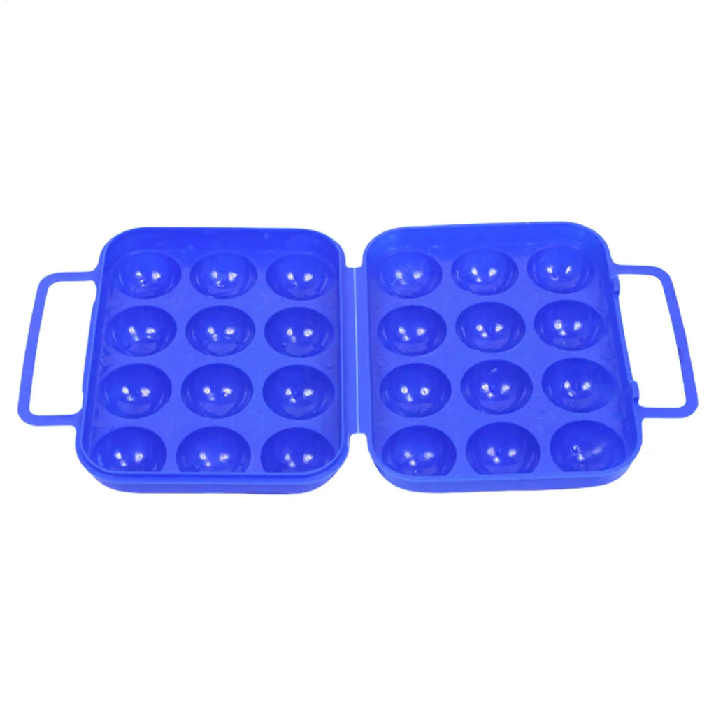 Camping Egg Holder – 2/4/6/12 Grid Portable Storage Box Camping Egg Container Zpaxo