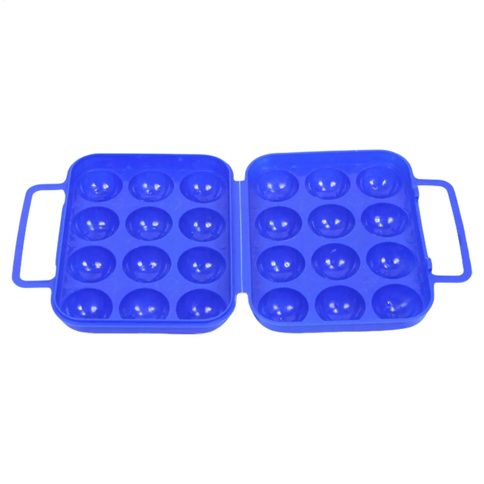 Camping Egg Holder – 2/4/6/12 Grid Portable Storage Box Camping Egg Container Zpaxo