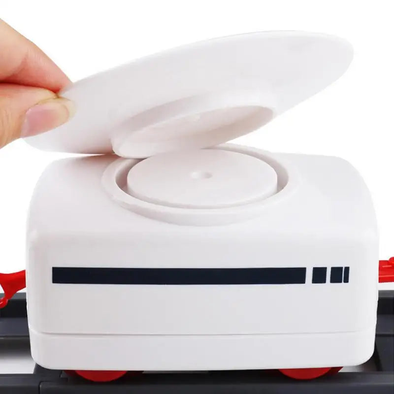 Rotating Battery Operated Train Set For Party Sushi Display Table Swing Plate Montessori Toys For Boys Girls Xmas Party Gifts Zpaxo