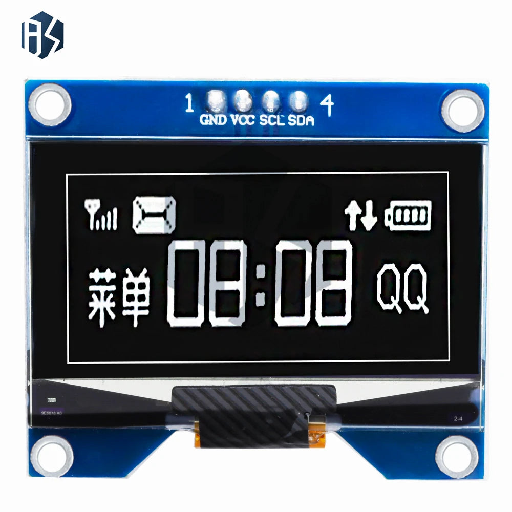 4PIN 7PIN White Blue Yellow OLED Screen Module CH1116 SSD1309 Drive Zpaxo