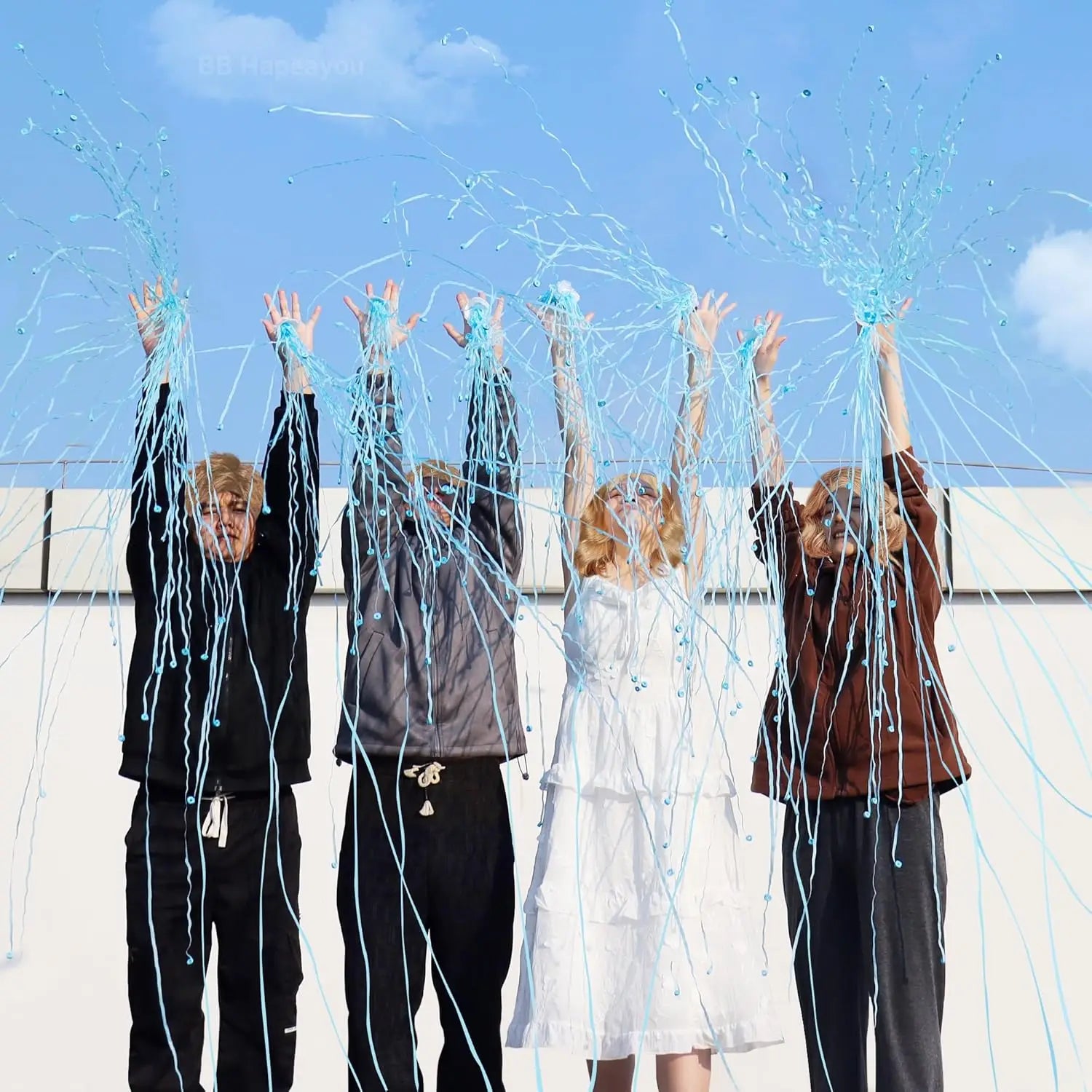 Hand-thrown Confetti Explosions Paper Popper Streamers Birthdays