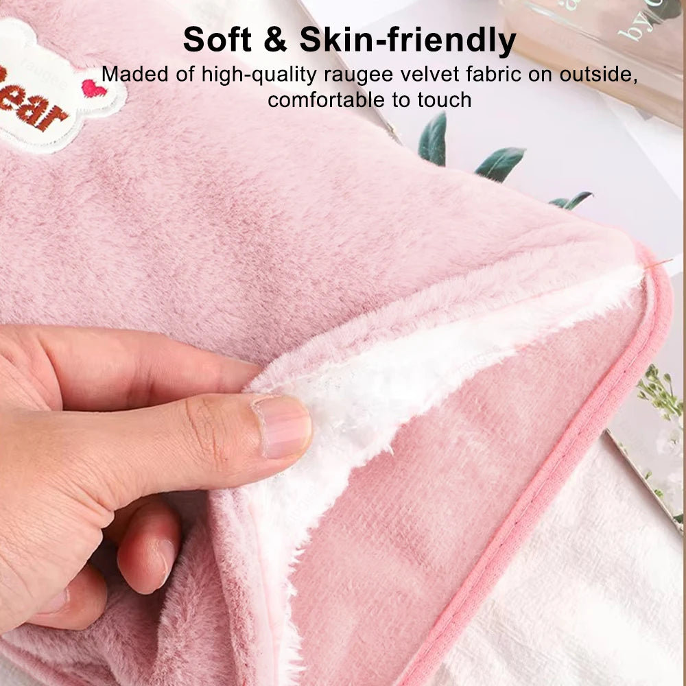 Hand Warmer Electric Water Bag Soft Heater Fast Heating Warm Winter