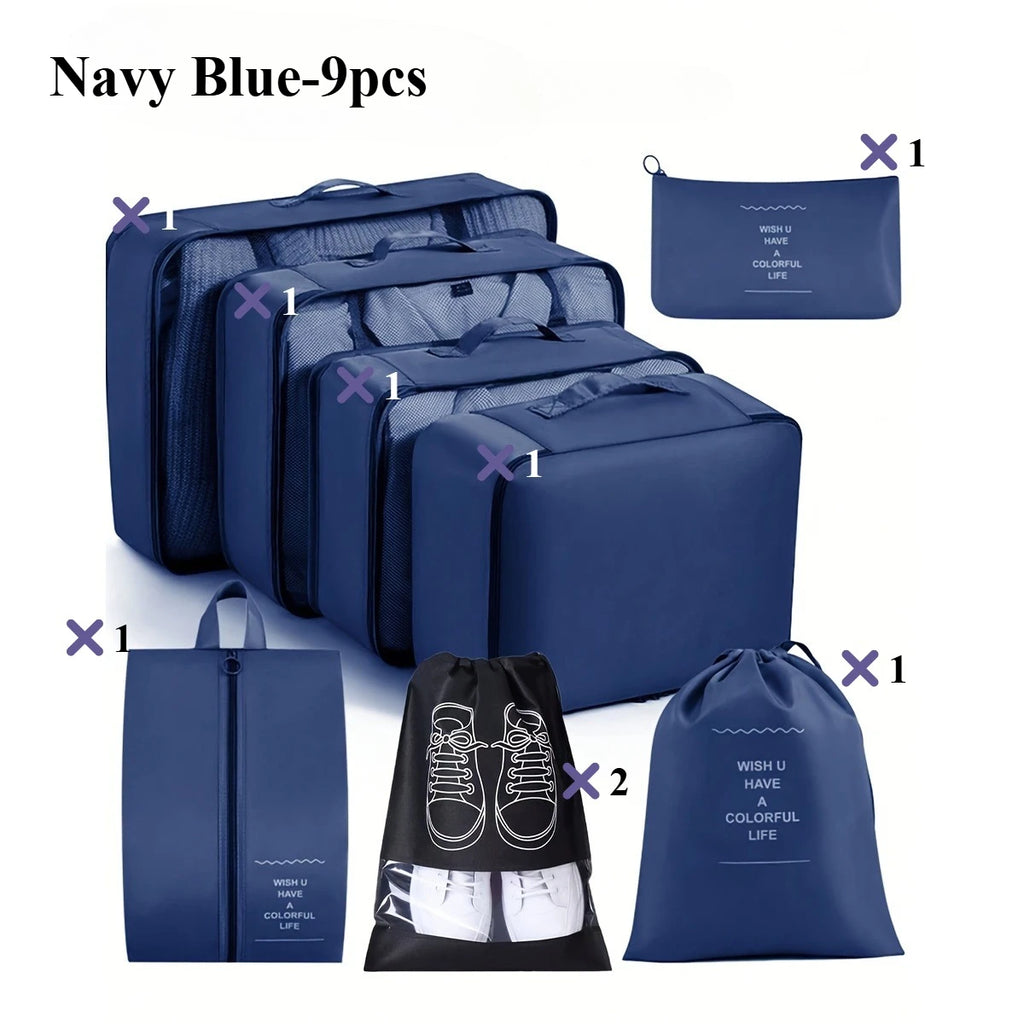 Travel Storage Bags Portable Packing Organizers Clothes Shoes