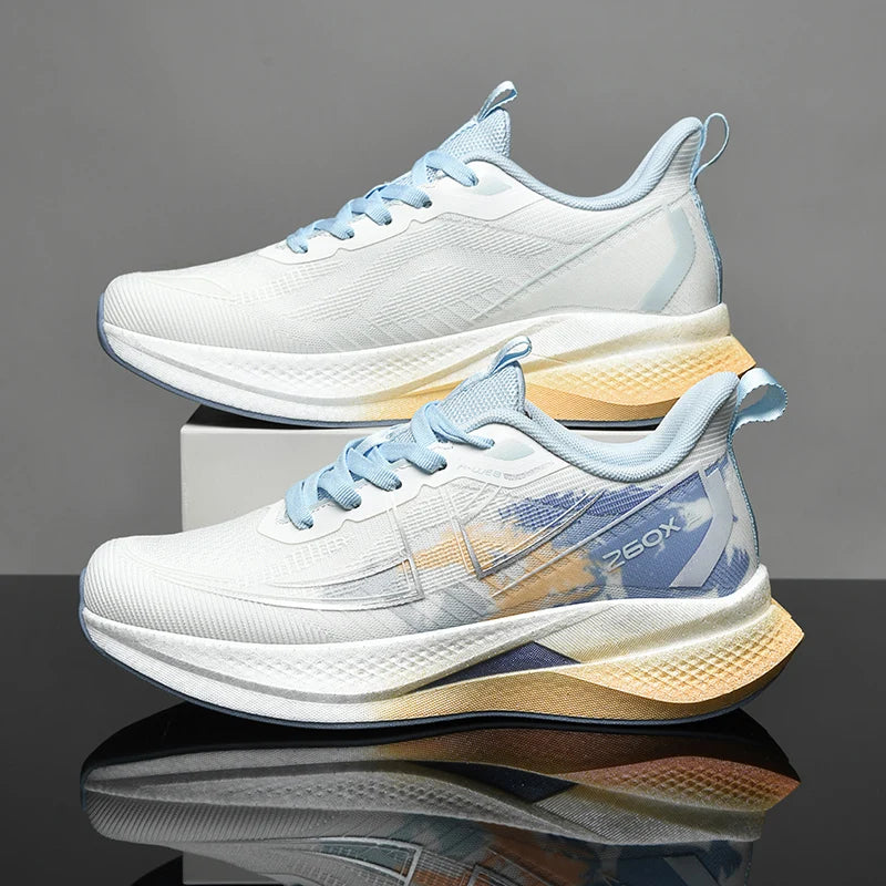Men's Casual Sneakers Luxury Trainer Shoes Breathable Race Running