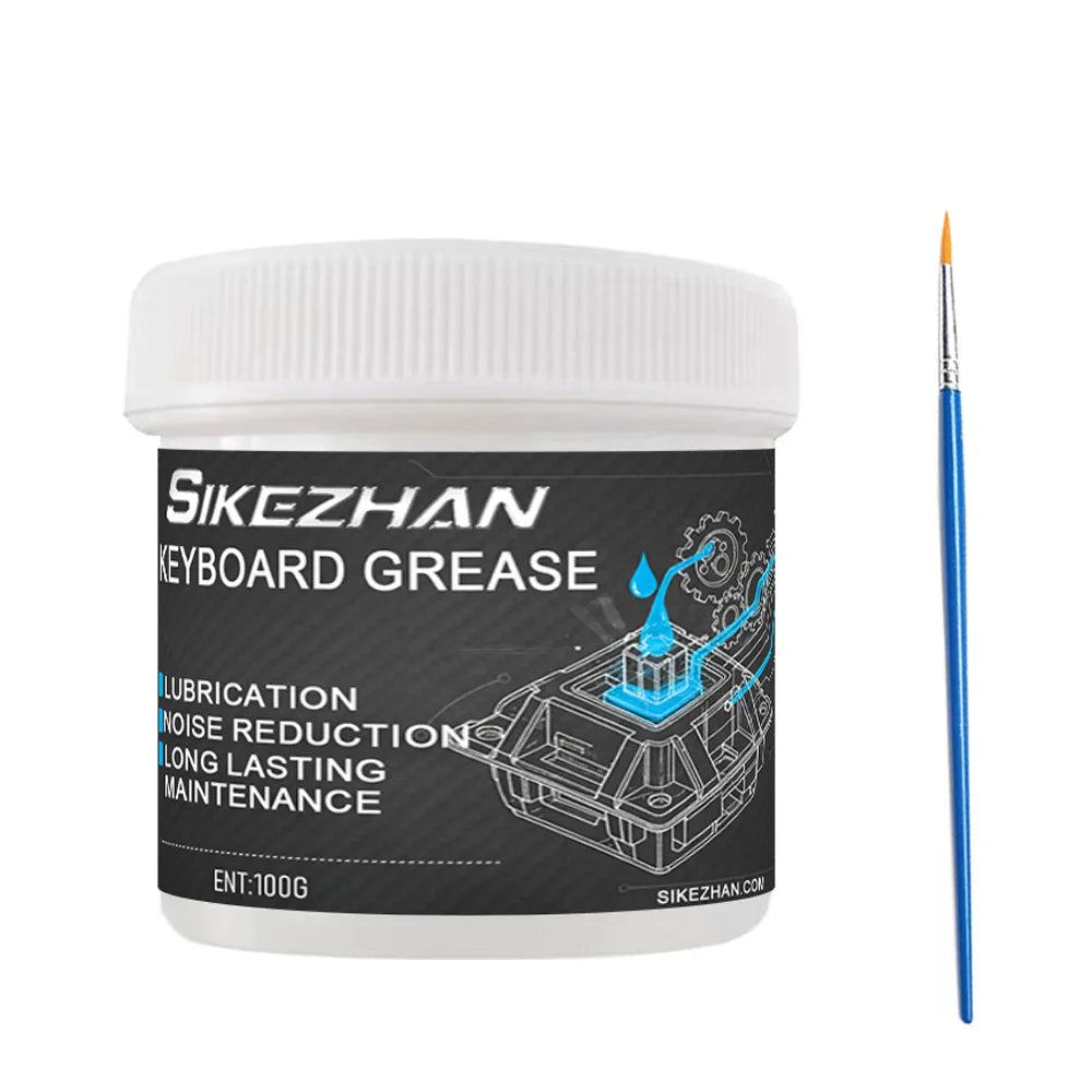 Keyboard Lube Switch Lube Grease Oil 100/200g for Mechanical Keycap Keyboard Stabilizer Lubricant Switche Axes Positioning Axes Zpaxo 100g