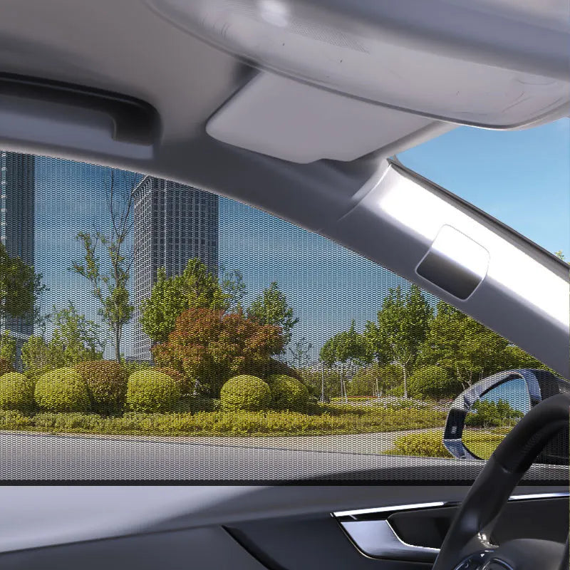 Car Side Window Mesh Shades – UV Block & Airflow (2-Pack)