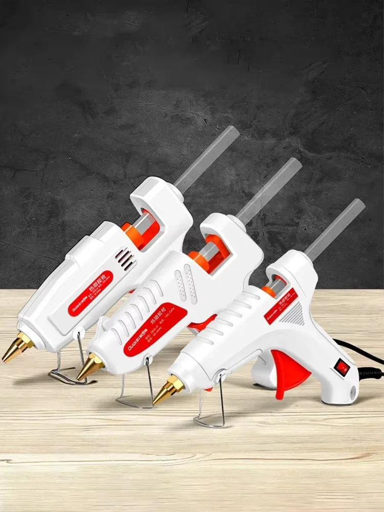 100W Hot Melt Glue Gun DIY Mini Household Industrial Guns Electric Repair Tool Use 11mm Glue Ships randomly by style Zpaxo
