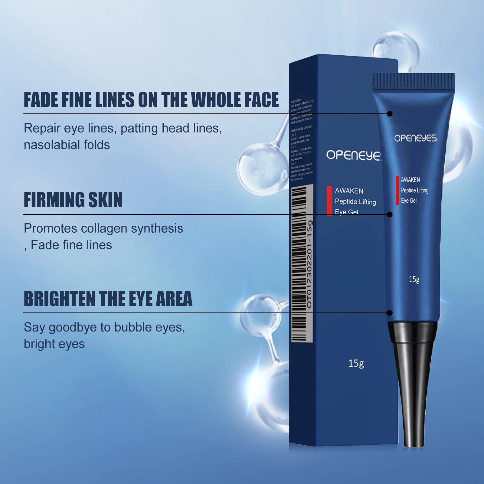 Retinol Eye Cream for Men – Bags, Dark Circles & Wrinkles Men's Eye Cream Zpaxo