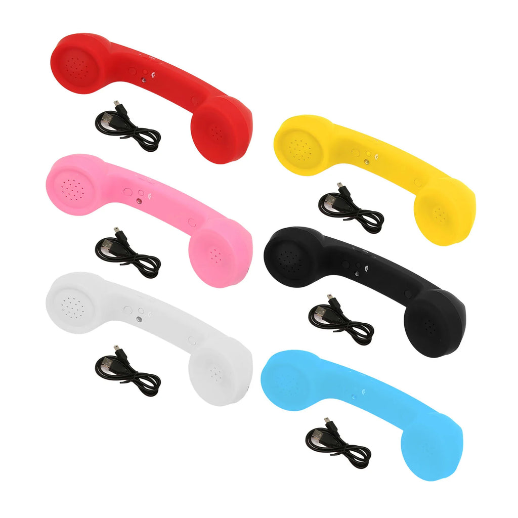 Bluetooth Telephone Handset Mobile Phone Retro Rechargeable Radiation