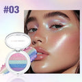 Colorful Chameleon Eyeshadow Palette Multipurpose Pressed Powder Eye