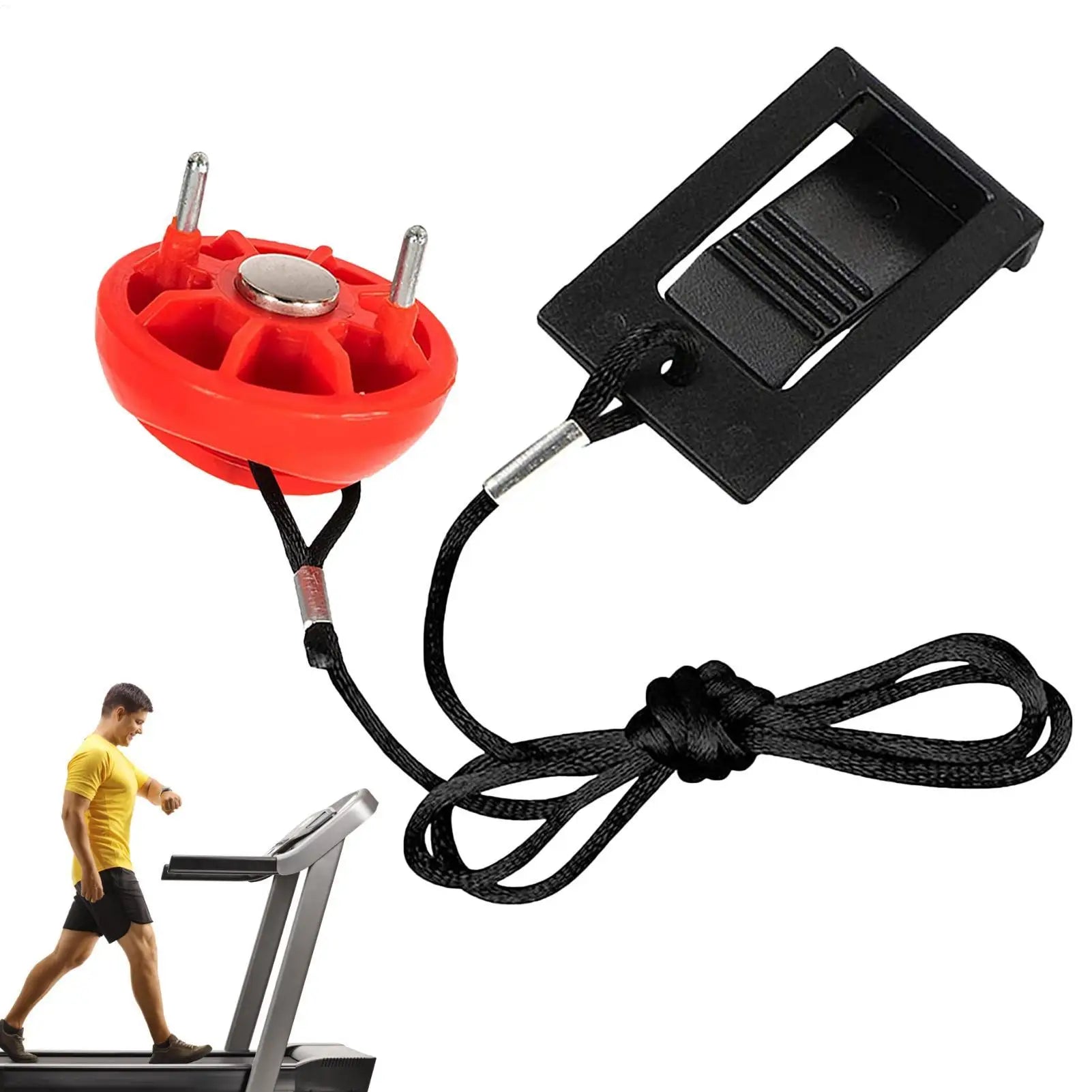 Treadmill Emergency Stop Key Replacement Round Socket Magnet Double